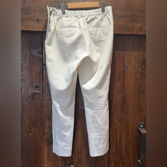 White Ankle Cut Pants Size 4 - Picture 5 of 10